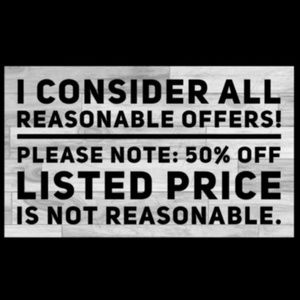 Let's be reasonable :-)
